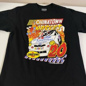 Chinatown Market black tshirt vibrant colors